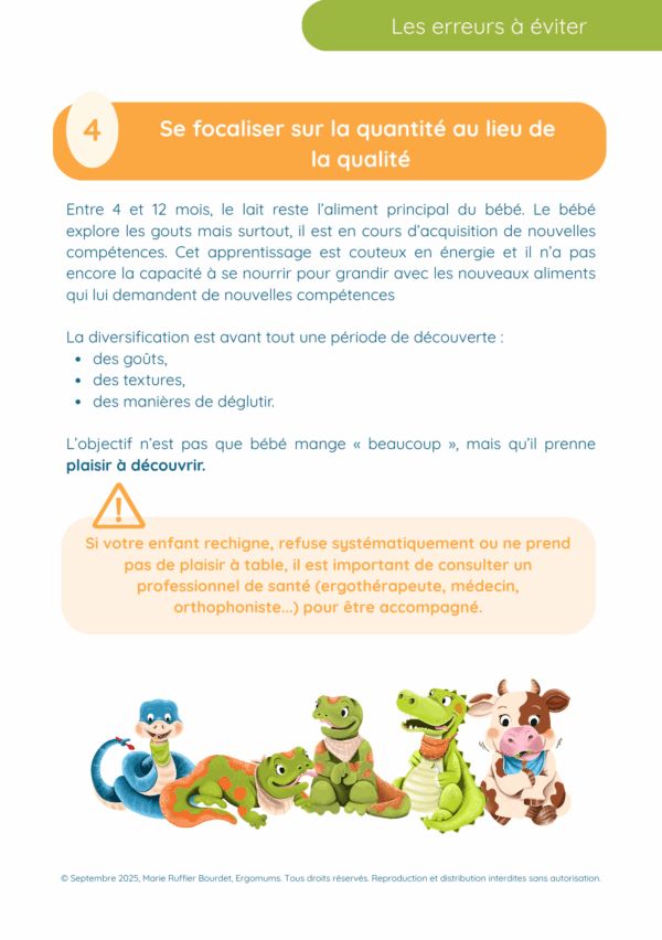Le guide illustré de la méthode P.E.A.S.I - La diversification sereine et personnalisée pour bébé – Image 16