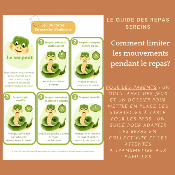Le guide des repas calmes