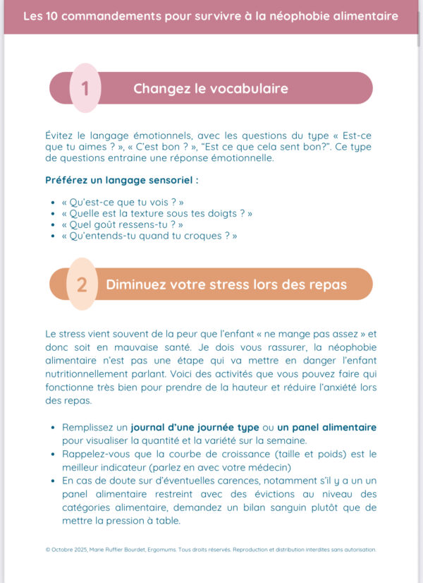 Comprendre la néophobie alimentaire – Image 3