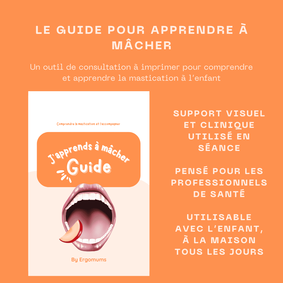 J'apprends à mâcher - Ergomums