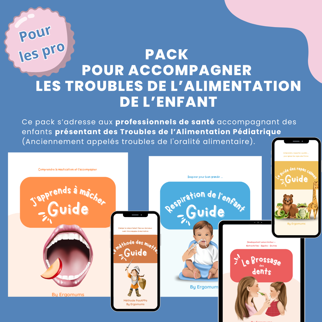 Pack Accompagner les troubles de l’alimentation de l’enfant